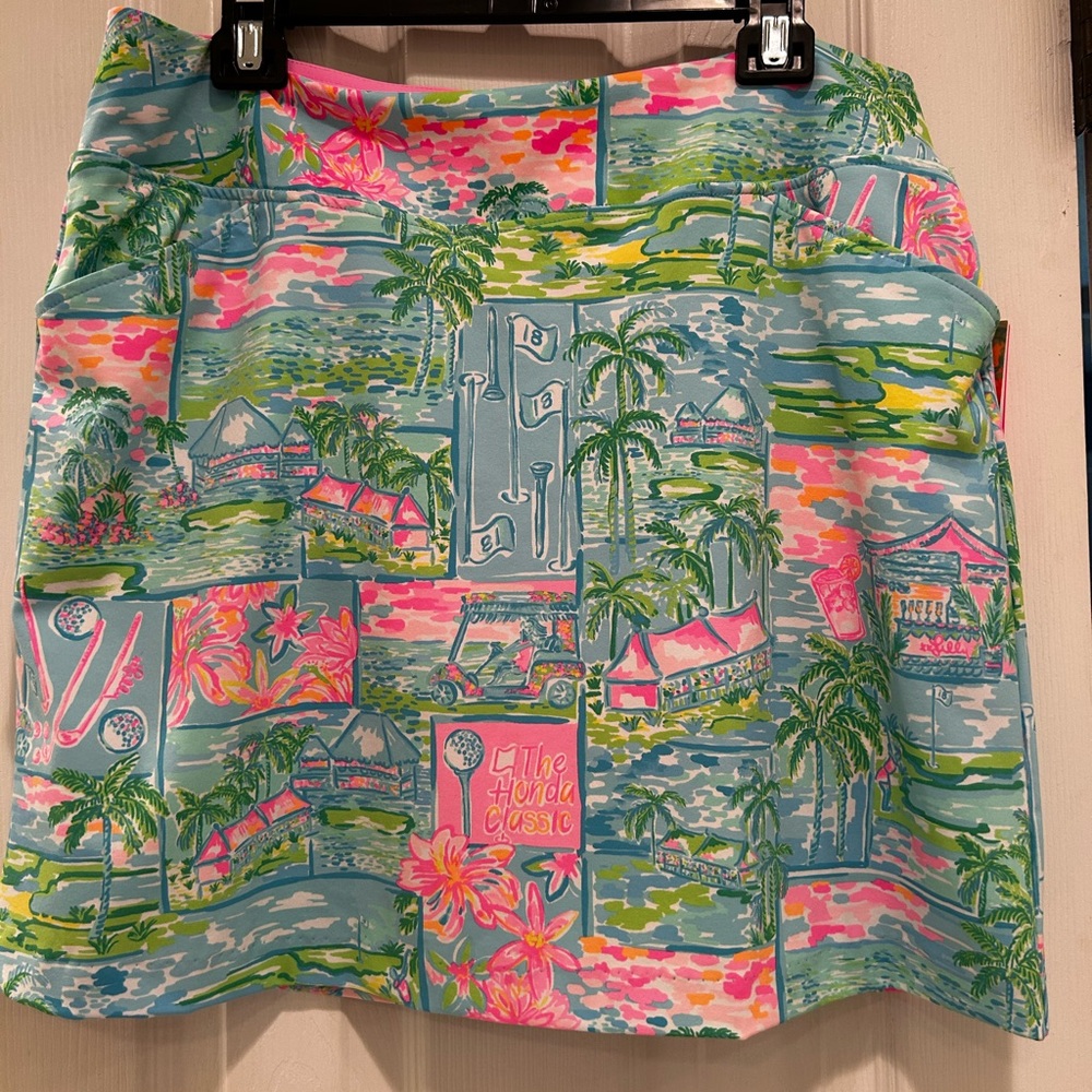Lilly Pulitzer NWT Honda Classic Monica Skort